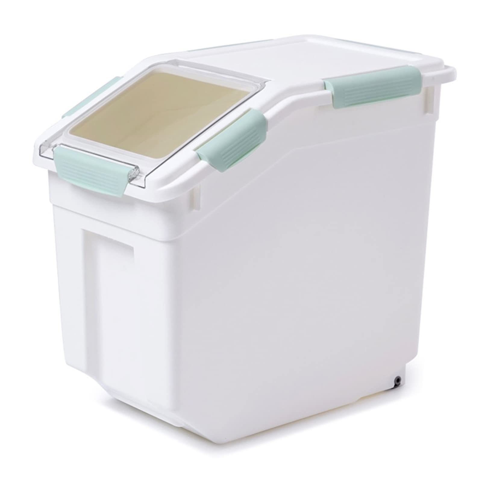 Toolzia 10kg Rice Dispenser | Airtight Grain Storage Bin with Scoop