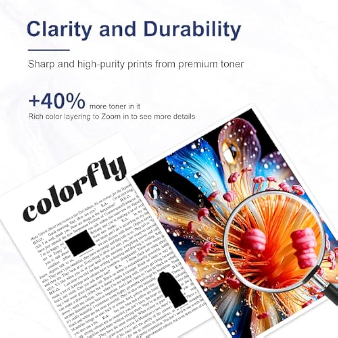 Colorfly TN-247 TN-243 Compatible Toner for Brother MFC-L3750CDW (4 Pack)