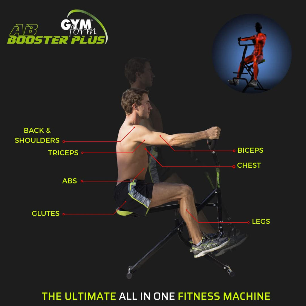 Gymform Abdominal Trainer Machine | Full Body Home Cardio & Toning Gym