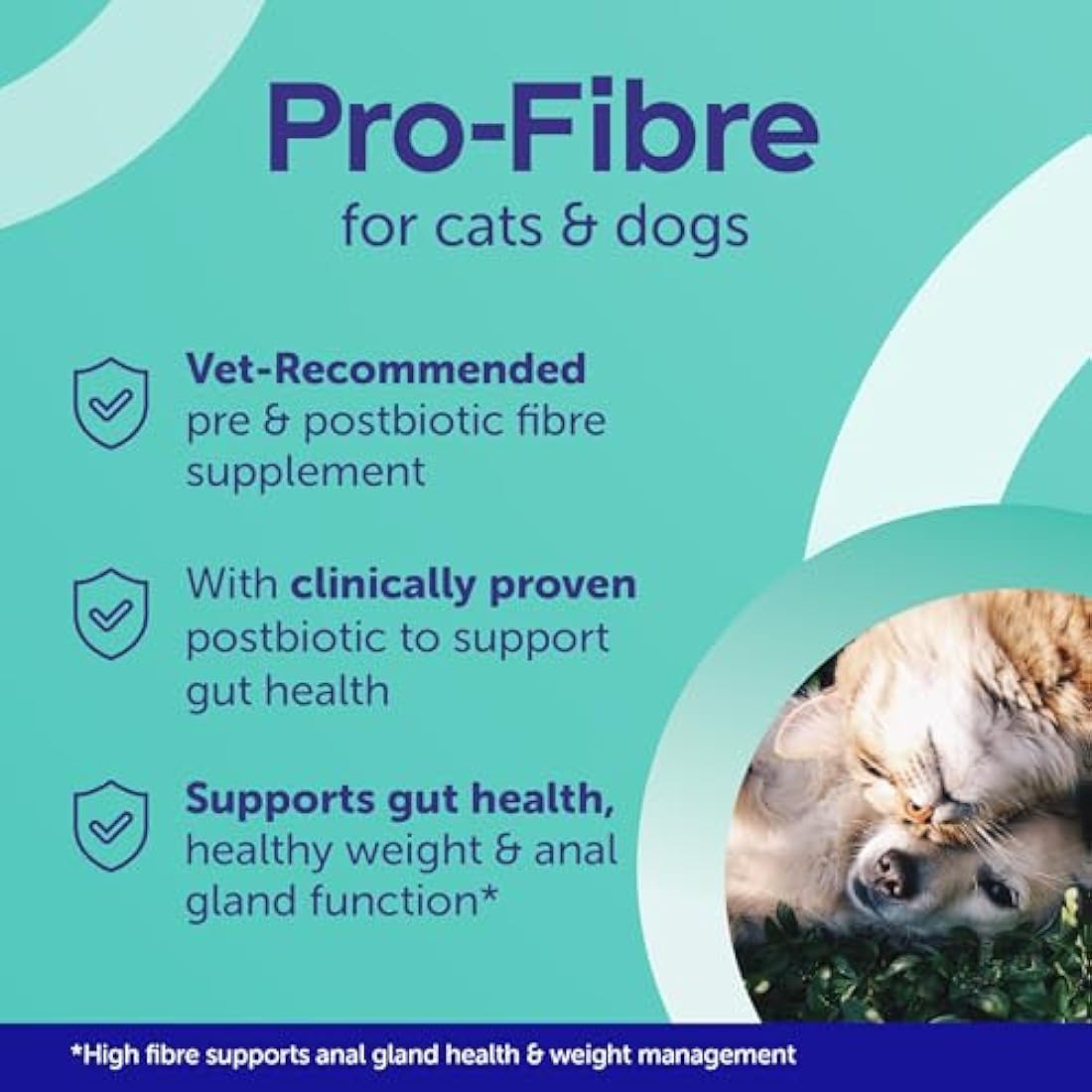 Protexin Pro-Fibre Digestive Supplement for Dogs and Cats – 500g Pellets