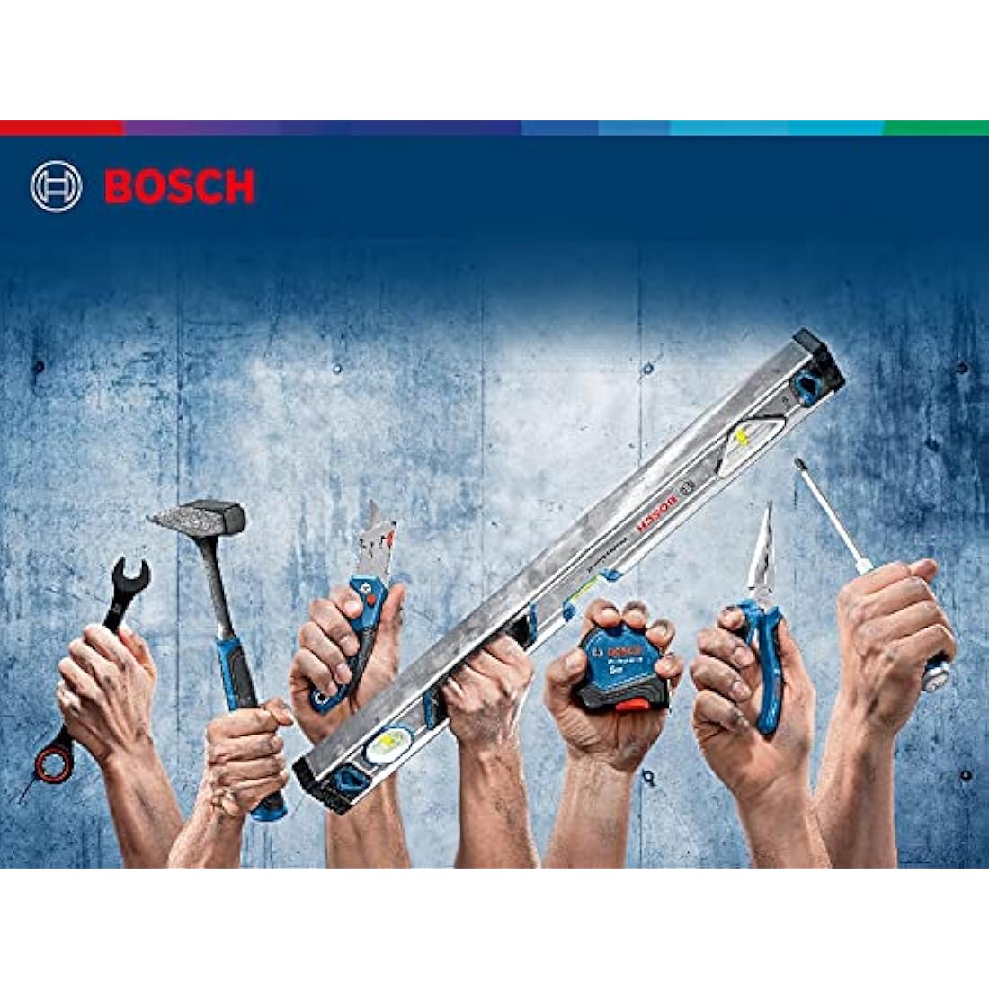 Bosch Professional 3-Piece Pliers Set – Chrome Vanadium Steel Tools