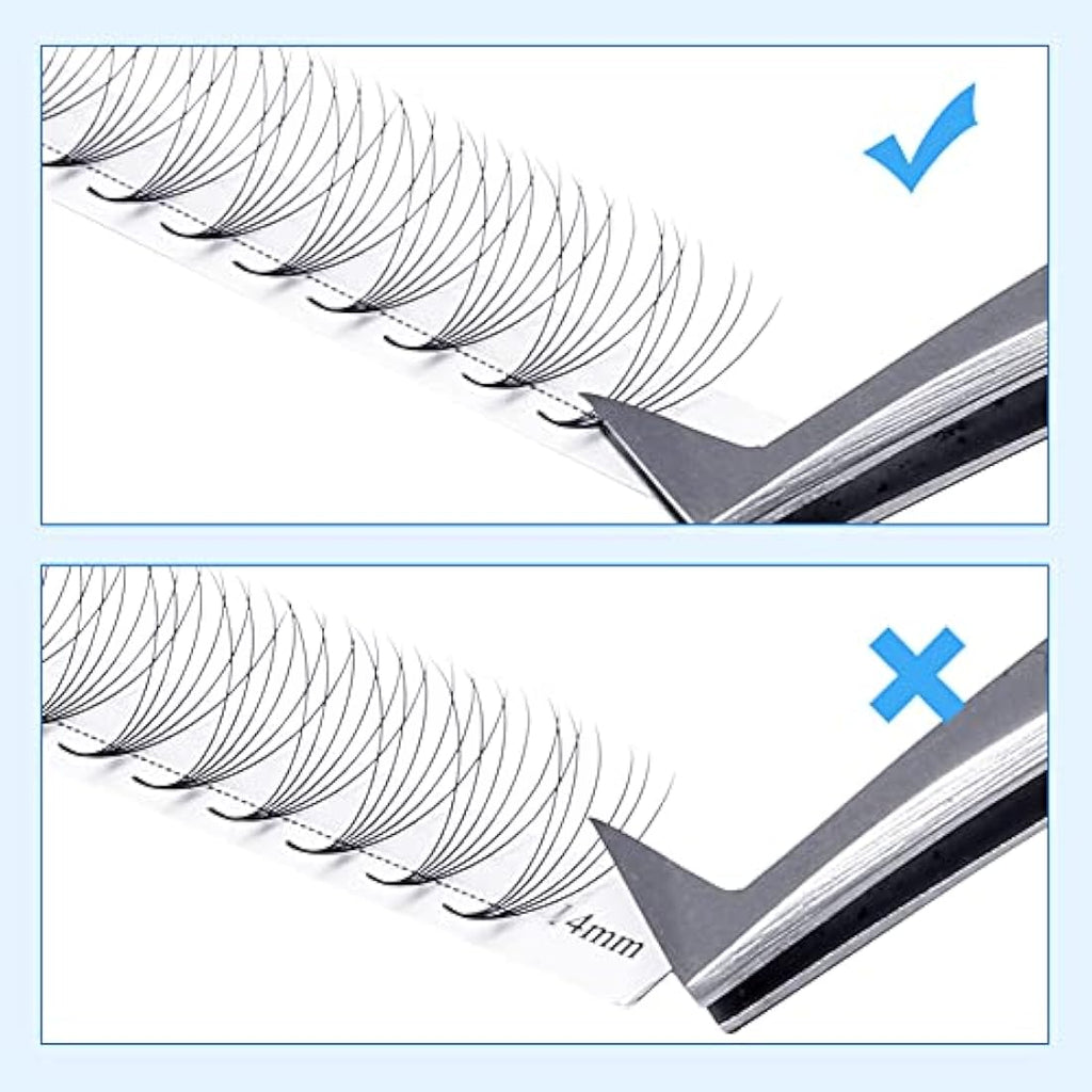 Gemerry 6D Premade Fan Eyelash Extensions | D Curl 0.07mm Russian Volume