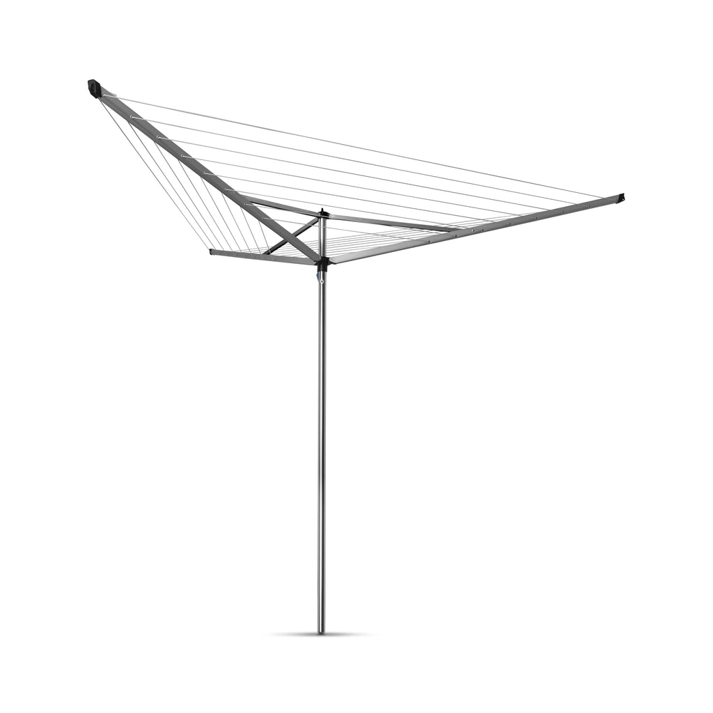 Brabantia 30m Essential Rotary Washing Line | 3-Arm Outdoor Dryer