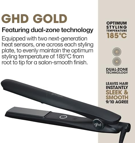 ghd Gold Hair Straightener – Professional Styler for All Hair Types