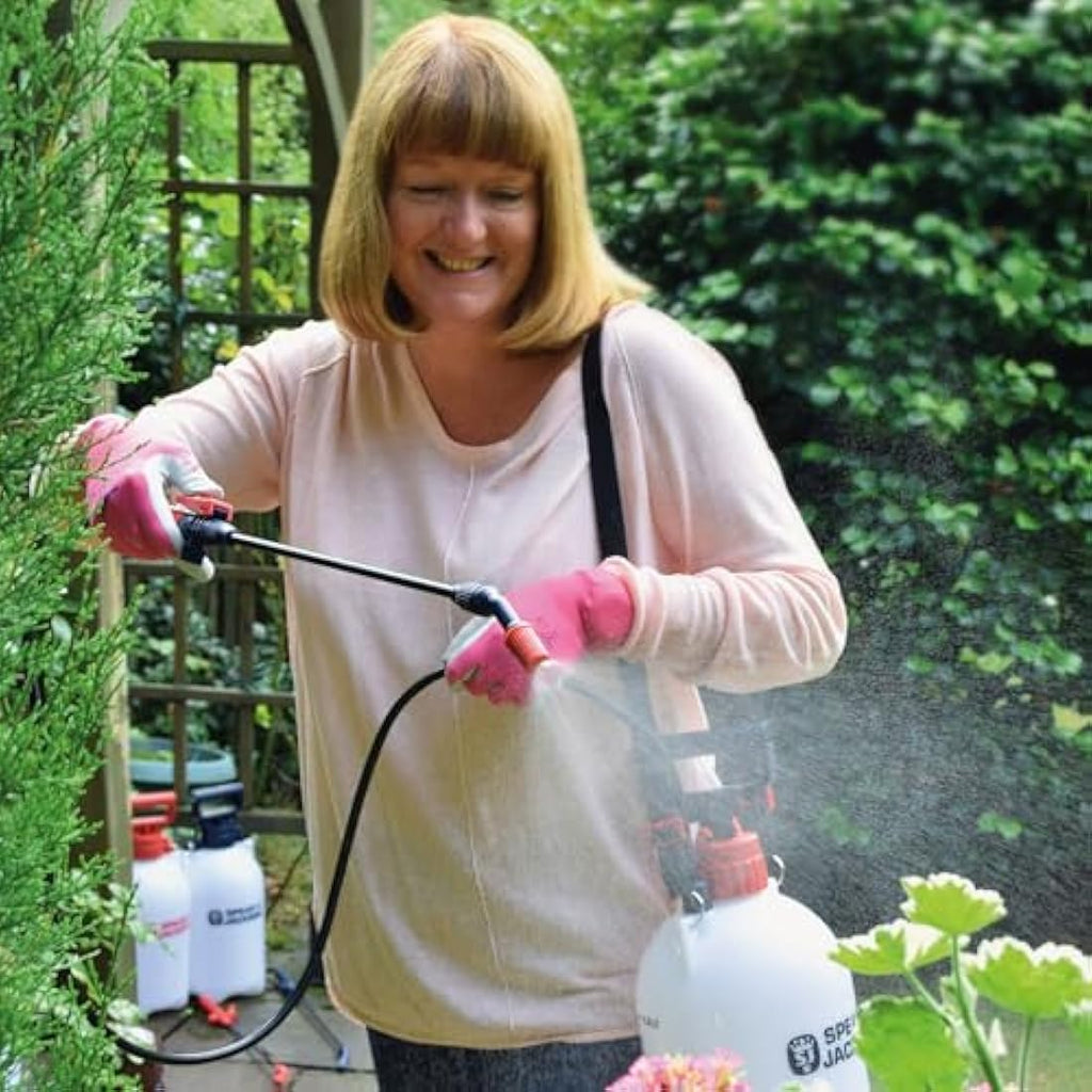 Spear & Jackson 5L Pump Action Pressure Sprayer | Garden Water Wand