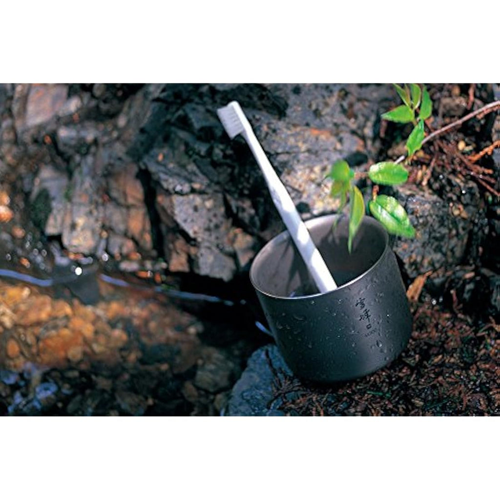 Snow Peak H200 Stacking Mug – Double-Walled Titanium Camping Cup