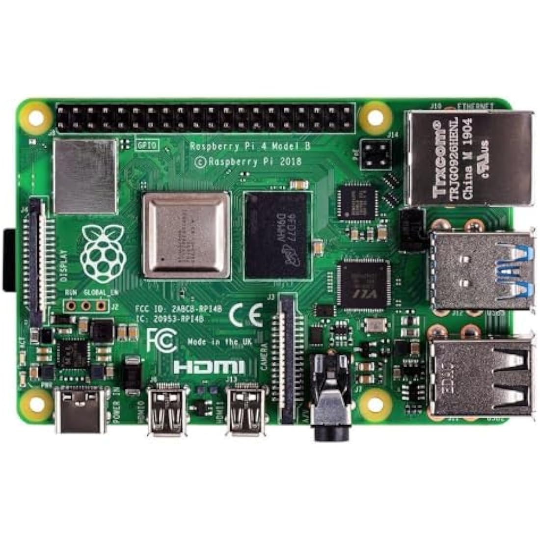 Raspberry Pi 4 Model B 8GB RAM Single-Board Computer by