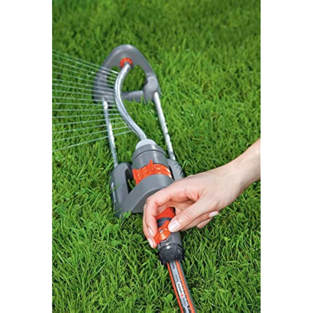 Gardena Hose Connector with Control Valve for 13-15mm Hoses | UV Proof