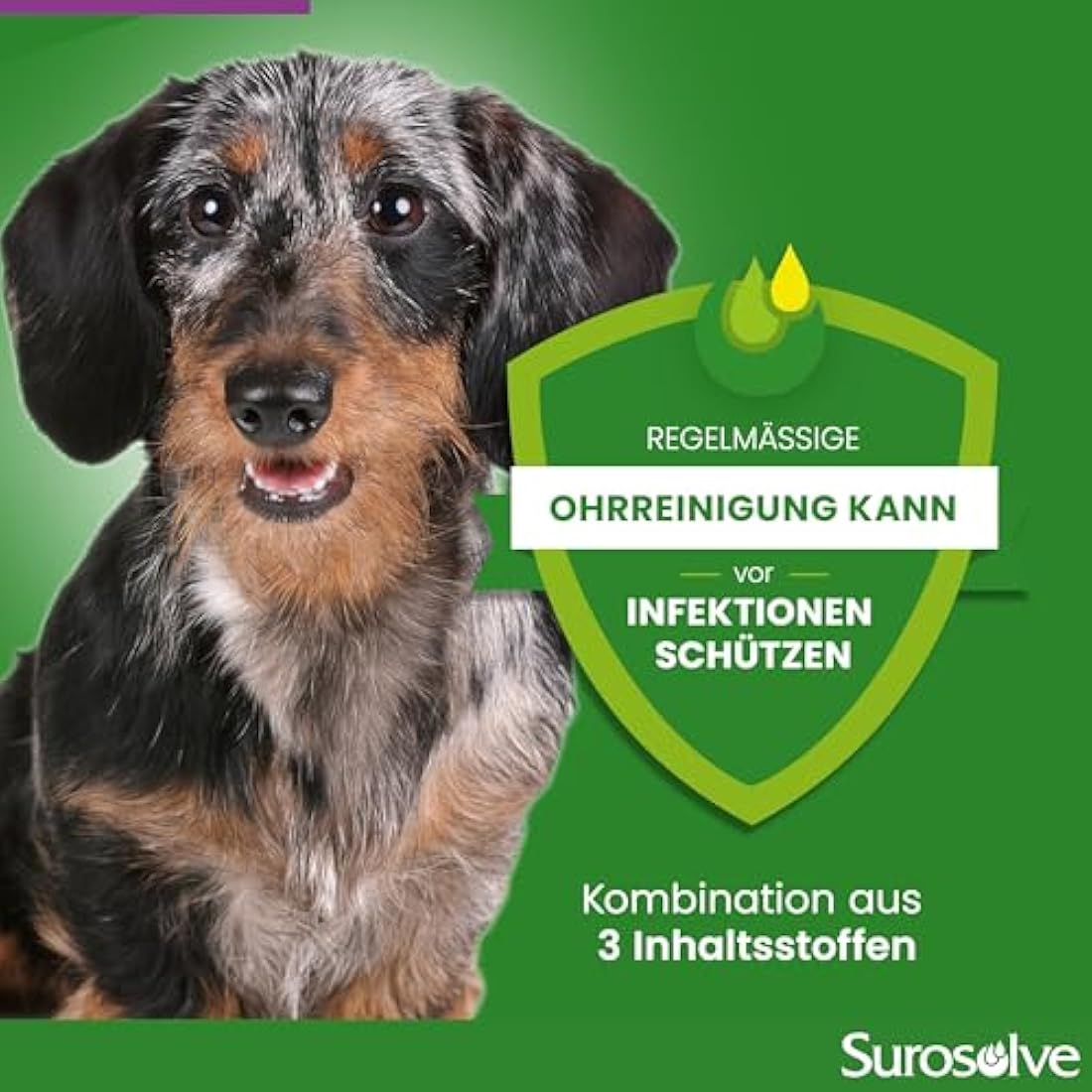 Fidavet Surosolve Ear Cleaner for Dogs and Cats - 125ml Pet Hygiene