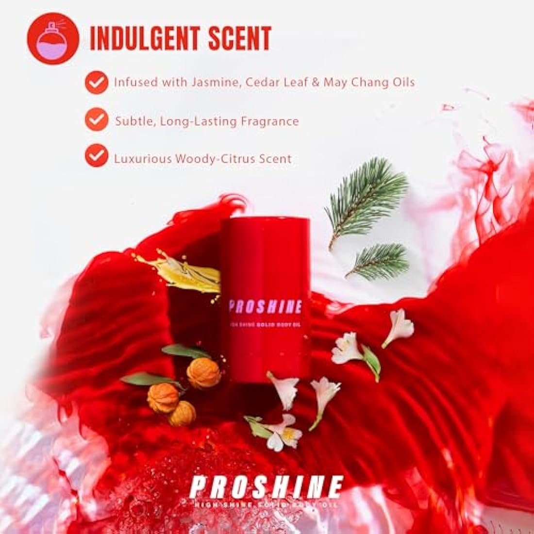 Proshine Solid Body Oil Bar – Shea & Mango Butter Moisturiser