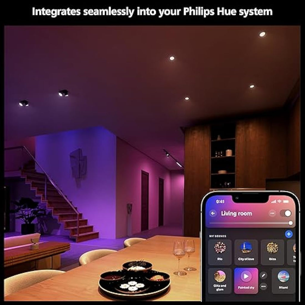 Philips Hue MR16 Smart LED Spot Bulb – White and Color Ambiance