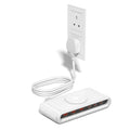 Jolof Store 145W USB C Charging Station – 6 Port Magnetic Hub (White)