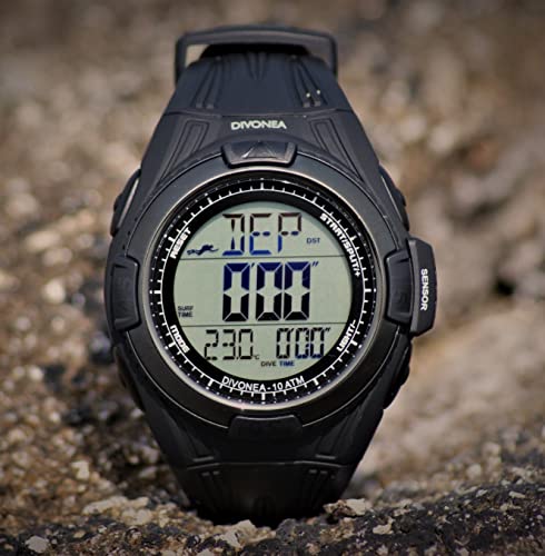DiVONEA Dive Computer – Freediving & Spearfishing Watch | 10 ATM