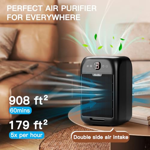 Jolof Store HEPA Air Purifier for Home - 908 Sq Ft with Aromatherapy