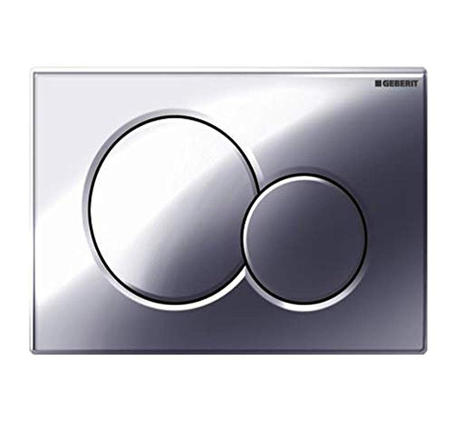 Geberit Sigma01 Dual Flush Push Button Plate - Gloss Chrome 115.770.21.5
