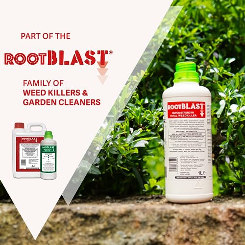 Rootblast Super Strength Glyphosate Weed Killer - Concentrated 1L
