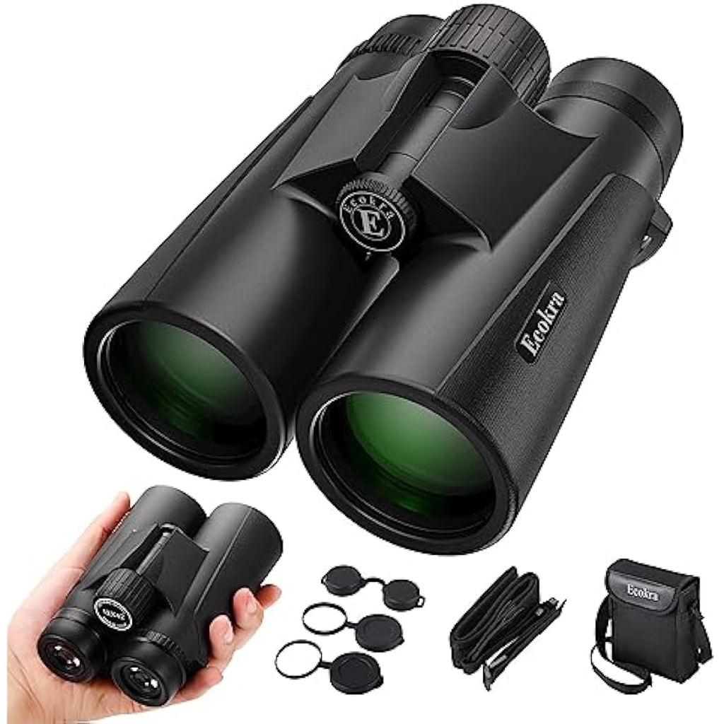 Ecokra 12x42 HD Binoculars – High Power Waterproof Optics for Bird Watching