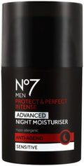 No7 Men Protect & Perfect Intense Advanced Night Moisturiser – 50ml