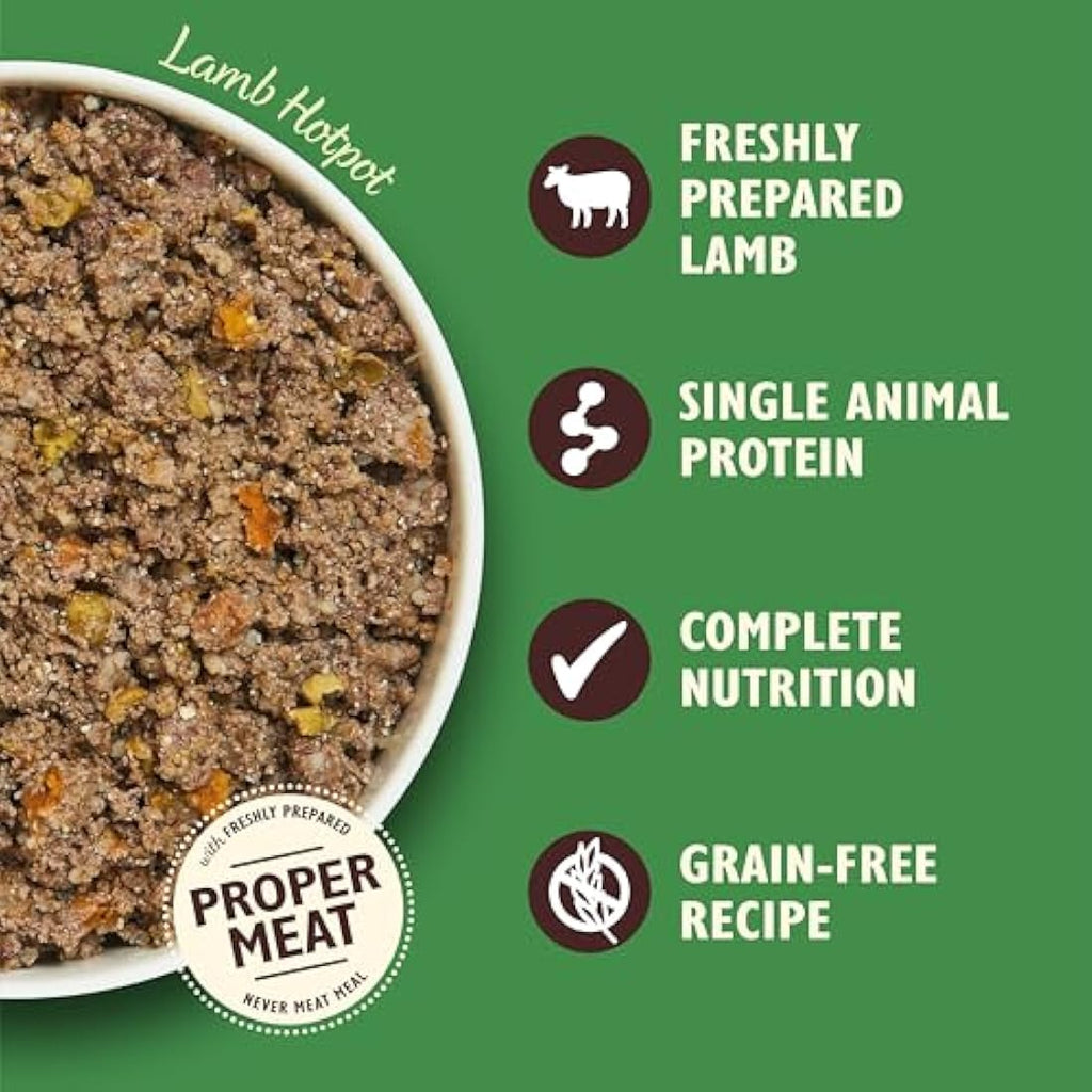 Lily's Kitchen Lamb Hotpot Grain Free Wet Dog Food - 6 x 400g Tins