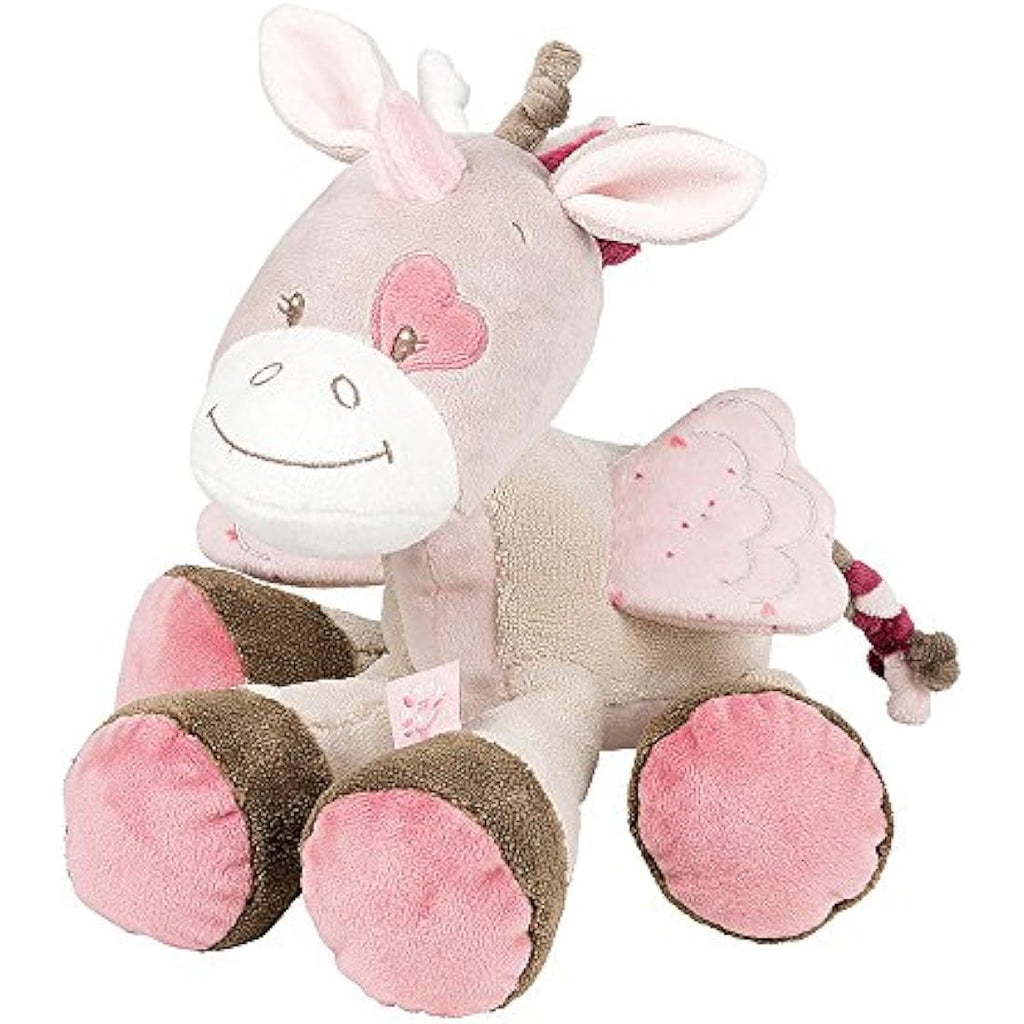 Nattou Jade the Unicorn Soft Toy – 30cm Plush Cuddle Companion