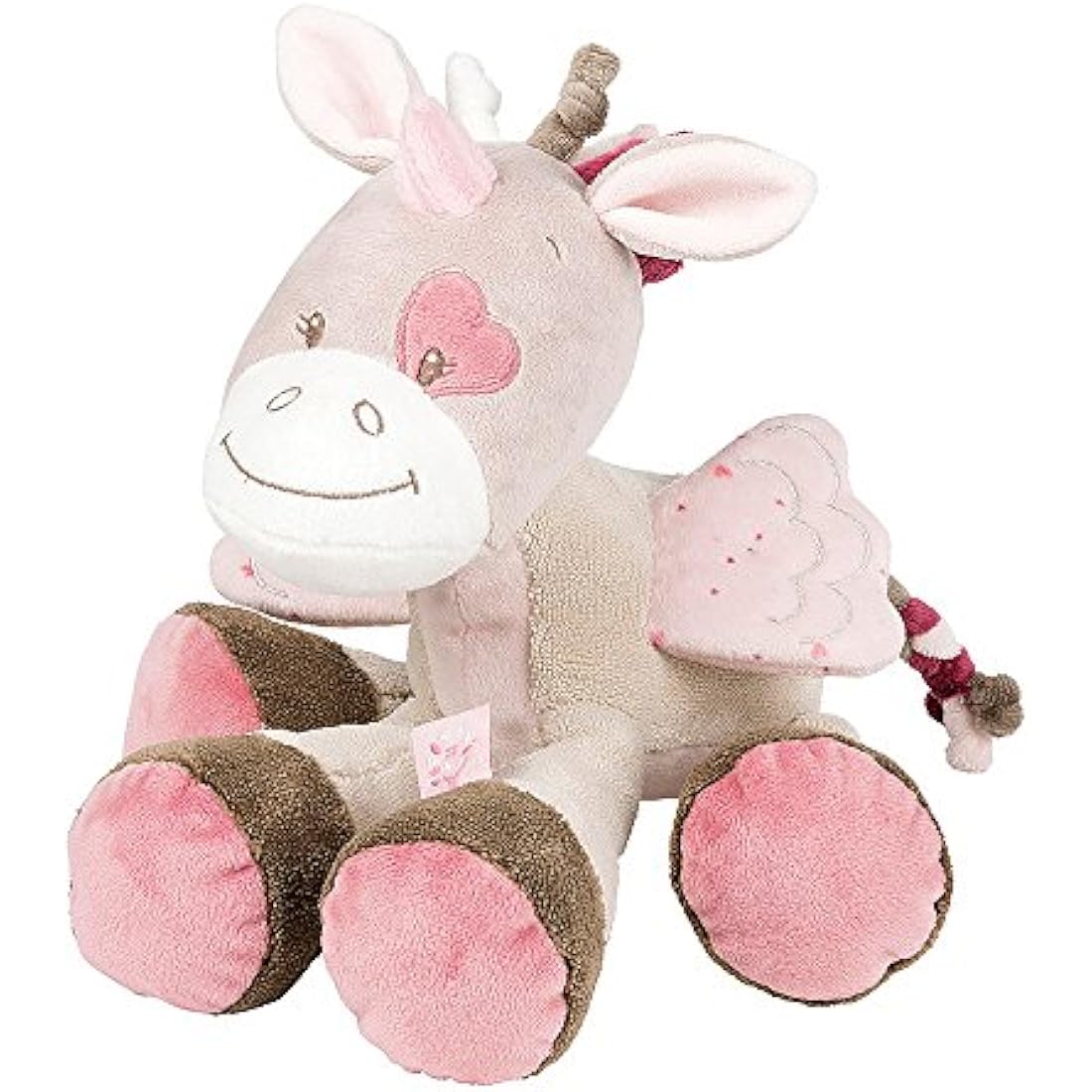 Nattou Jade the Unicorn Soft Toy – 30cm Plush Cuddle Companion