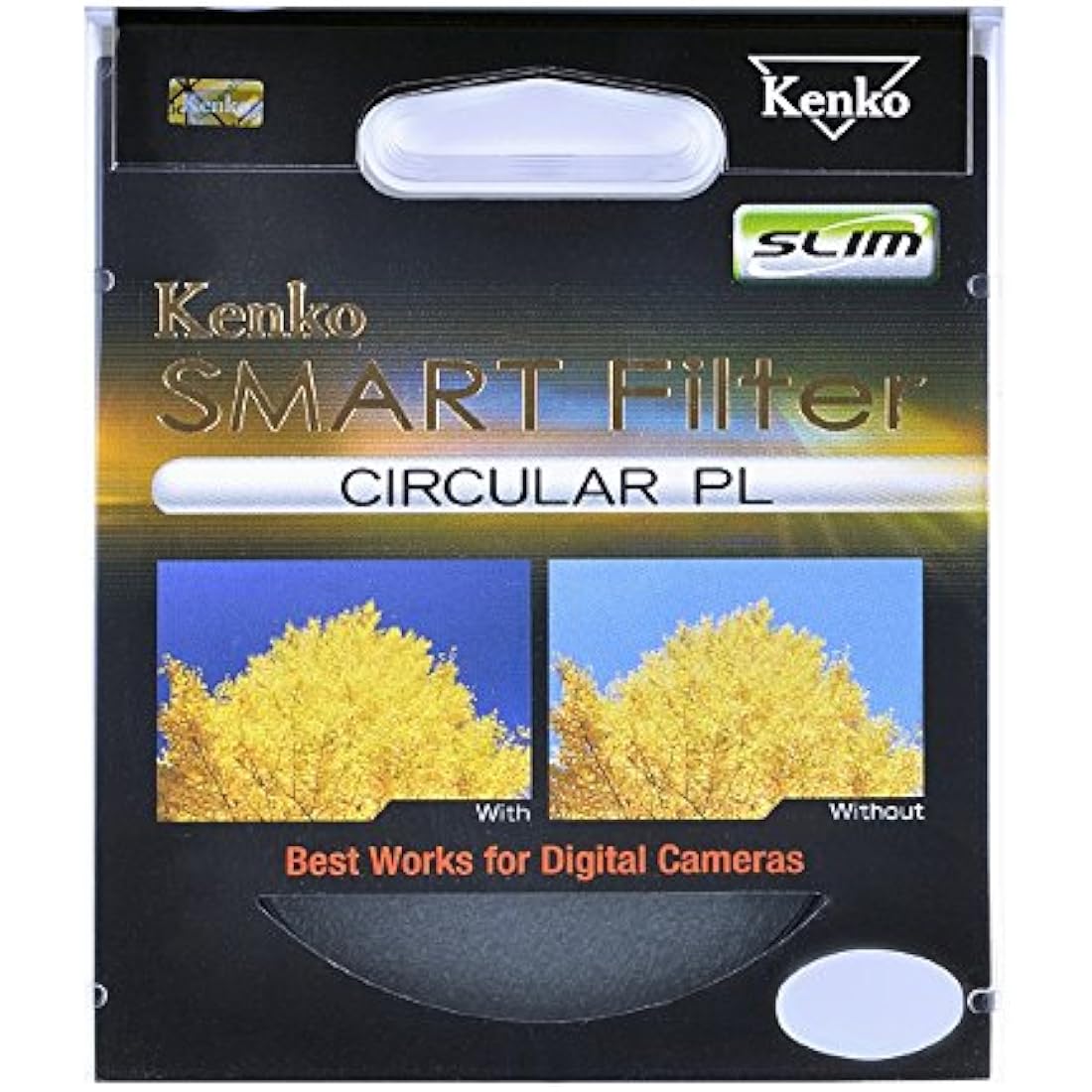 Kenko 40.5mm Smart Circular Polarising Filter for Camera Lenses
