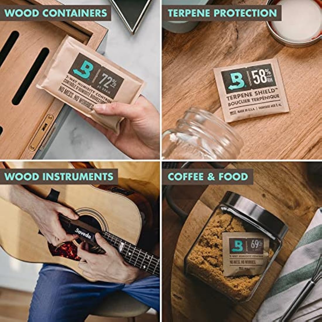 Boveda 69% RH Two-Way Humidity Control Pack – Size 320 Single
