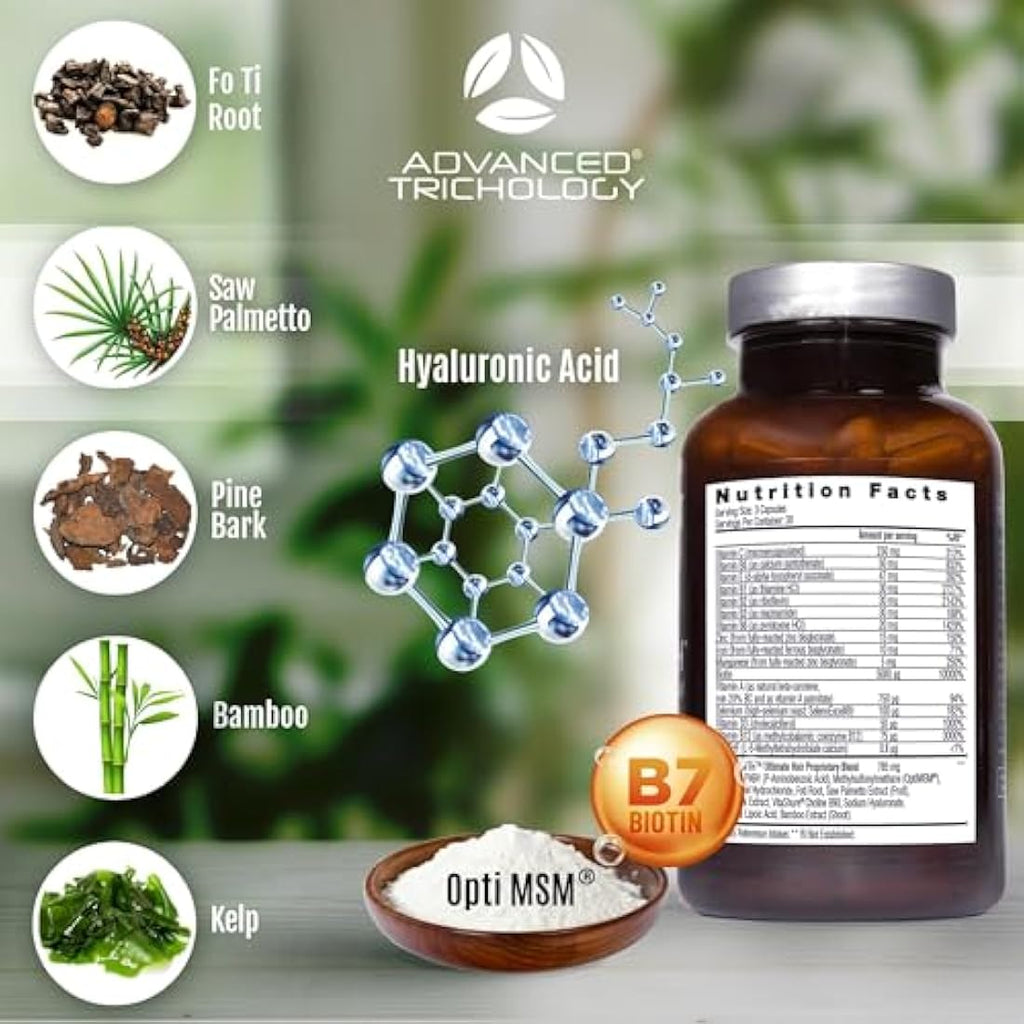 Advanced Trichology FoliGROWTH Hair Growth Supplement - 120 Capsules