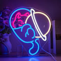 Horseneon Astronomical Cat Neon Sign – Dimmable LED Wall Decor