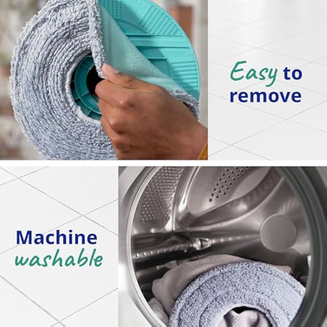 Spontex Aqua Revolution System X'tra Spin Mop & Bucket Set with 2 Refills