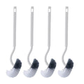 SUIXI Toilet Brush Set – Long Handle Edge Cleaner with Strong Bristles
