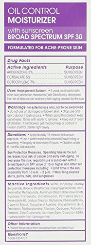 Cetaphil Dermacontrol Acne-Prone Facial Moisturizer with SPF 30 – 4oz