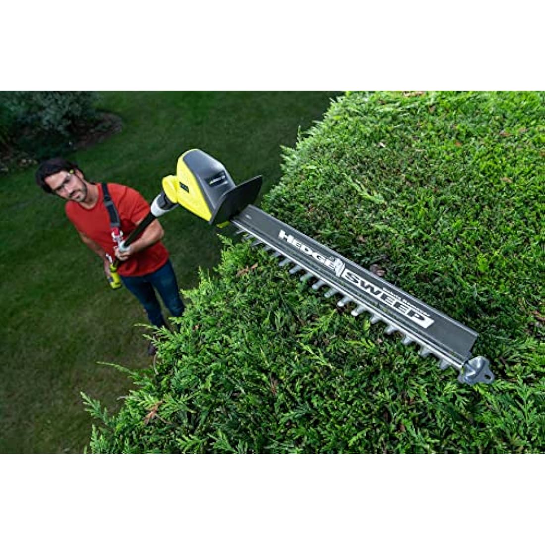Ryobi ONE+ 18V Cordless Pole Hedge Trimmer – 45cm Blade (Body Only)