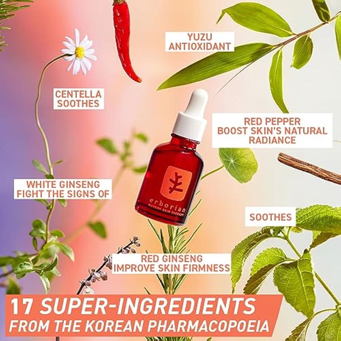 Erborian Skin Therapy Night Face Oil-Serum – 17 Super Ingredients – 30ml