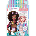 Make It Real Kitty Fashion Sketchbook with Stencils and Stickers