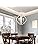 LynPon 4-Light White Wood Chandelier | Farmhouse French Country Lighting