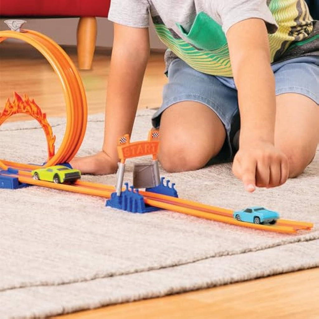 DRIVEN by Battat Pull-Back Toy Cars – 4 Pack Turbocharge Series Set