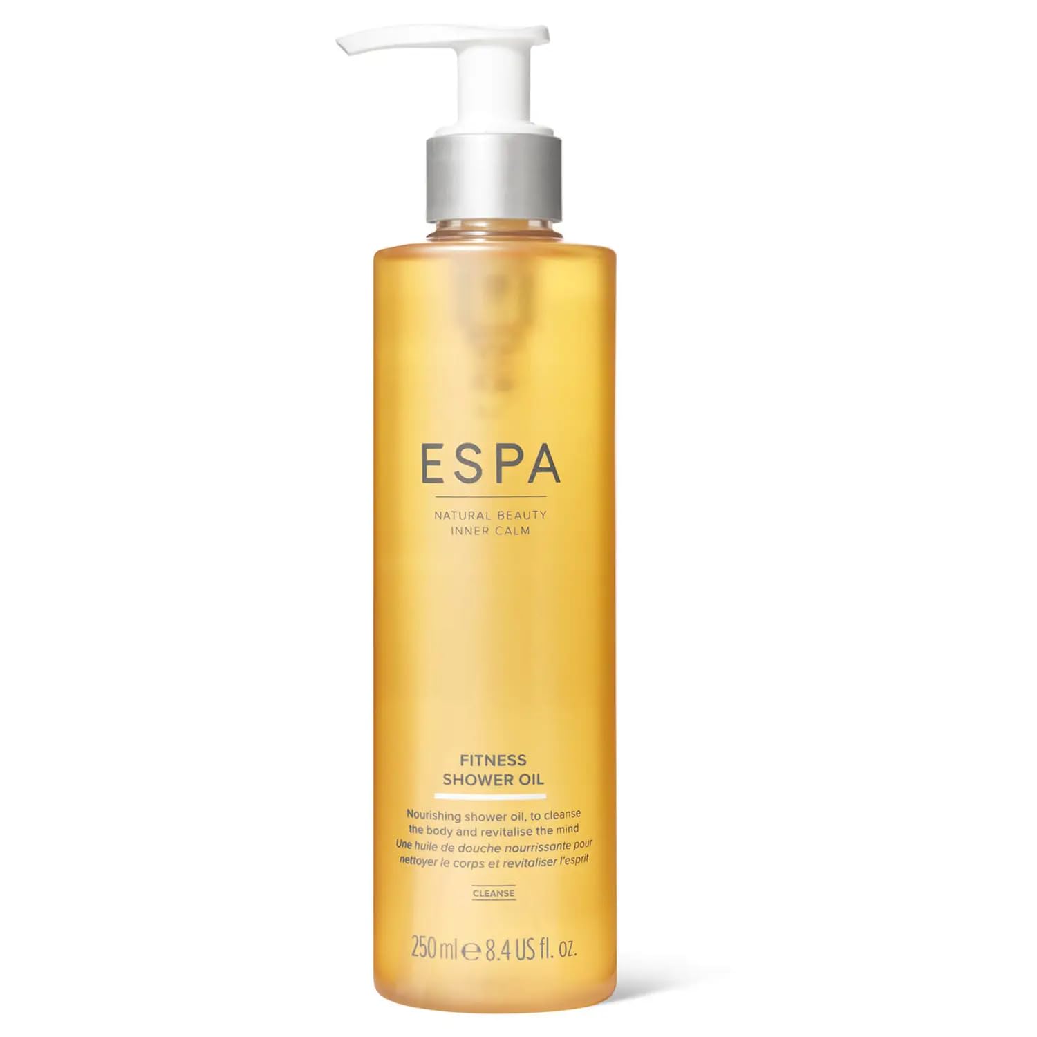 ESPA Fitness Shower Oil – 250ml Post-Workout Eucalyptus & Clove