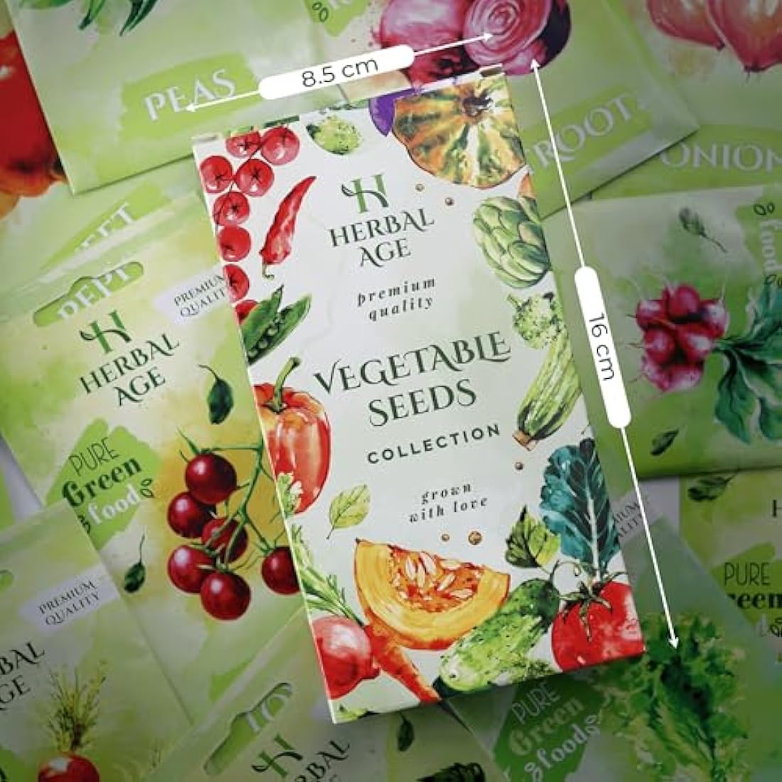 Grow Your Own Vegetable Seeds Box - 12 Variety Heirloom Kit
