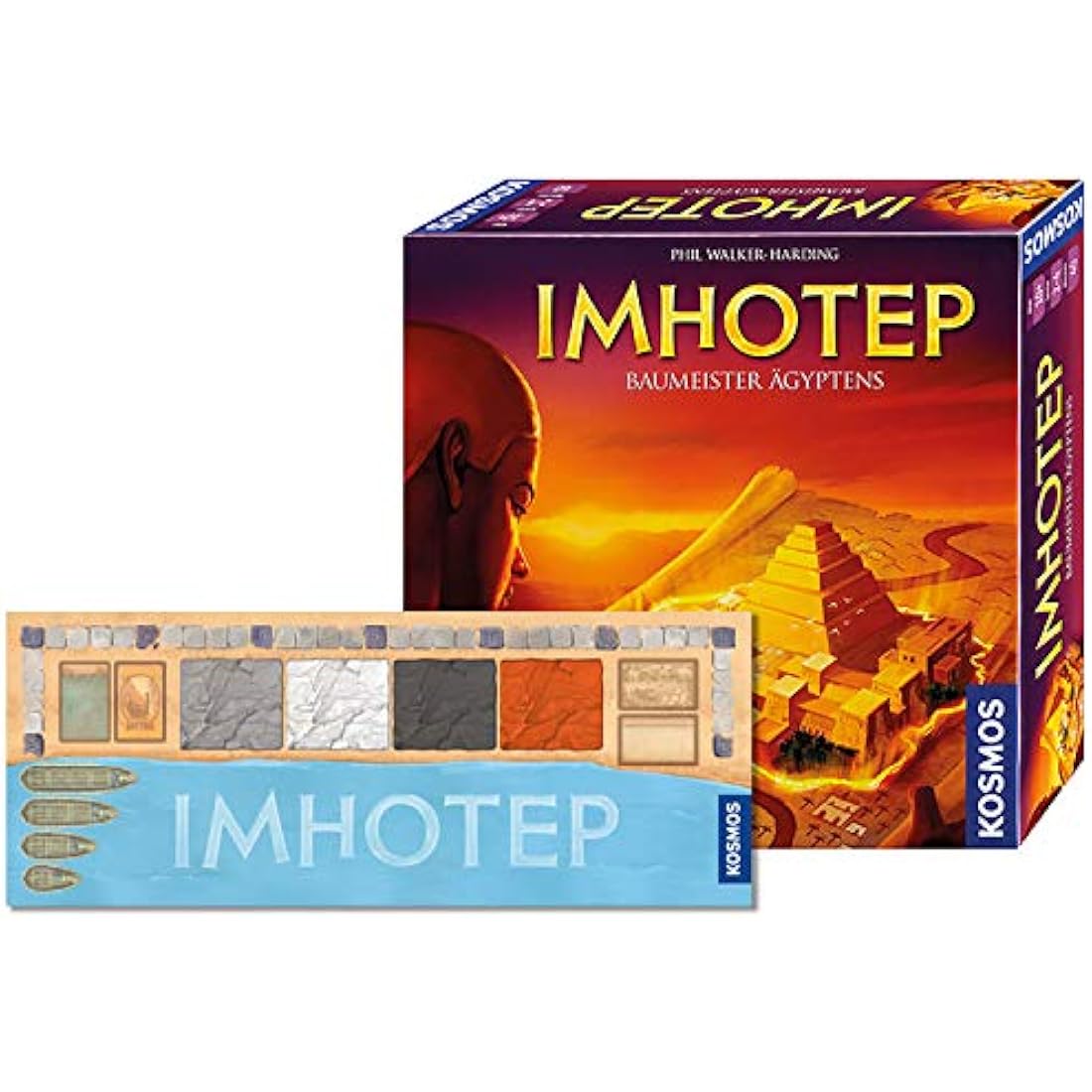 Kosmos Imhotep – Baumeister Ägyptens Familienspiel & Strategiespiel