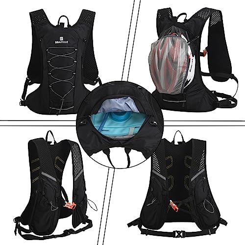 BBAIYULE Hydration Pack with 2L Water Bladder – Lightweight Cycling Backpack