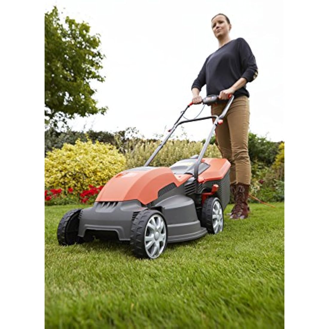 Flymo Speedi-Mo 360C Electric Wheeled Lawn Mower – 1500W, 36cm