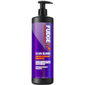 Fudge Professional Clean Blonde Purple Toning Shampoo - 1 Litre Bulk