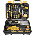 DEKOPRO 138 Piece Home Tool Kit – Universal DIY Repair Set with Case