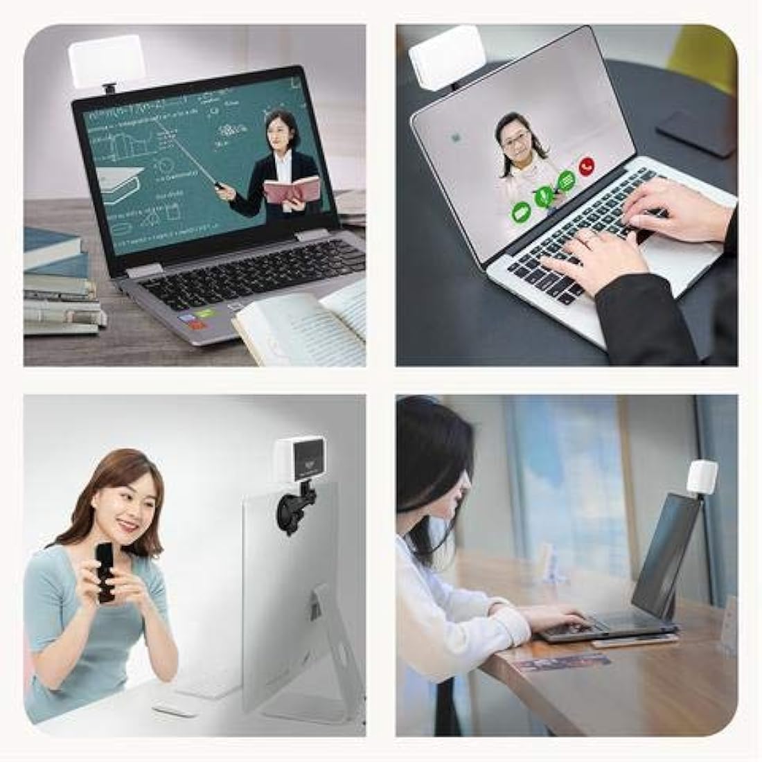 VIJIM VL120 Portable LED Video Light with Suction Cup for Laptop