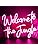 Looklight Welcome to The Jungle Neon Sign – Pink LED Wall Decor for Home