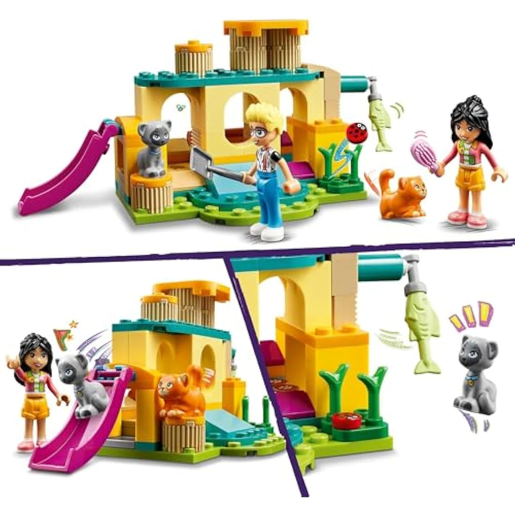 LEGO Friends Cat Playground Adventure Building Set with 2 Mini-Dolls 42612