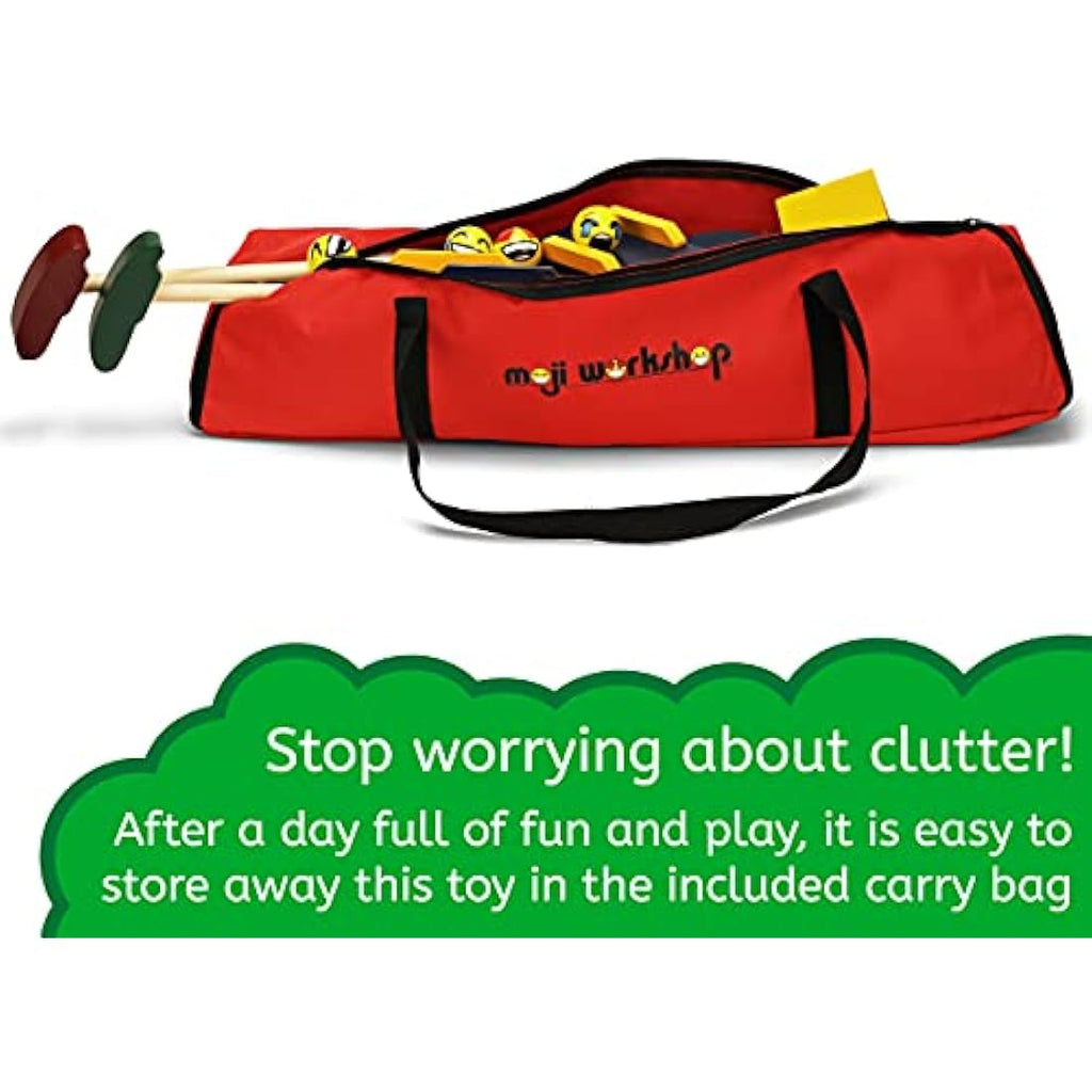 Wooden Kids Golf Set – Indoor and Outdoor Mini Golf Game