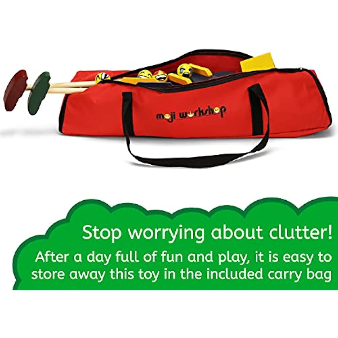 Wooden Kids Golf Set – Indoor and Outdoor Mini Golf Game