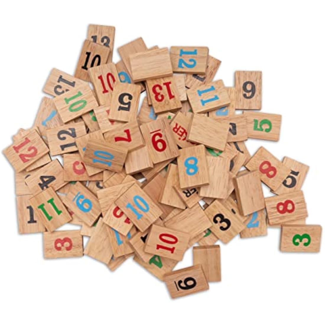 LOGOPLAY Rummy & Okey Board Game for 6 Players with 162 Tiles